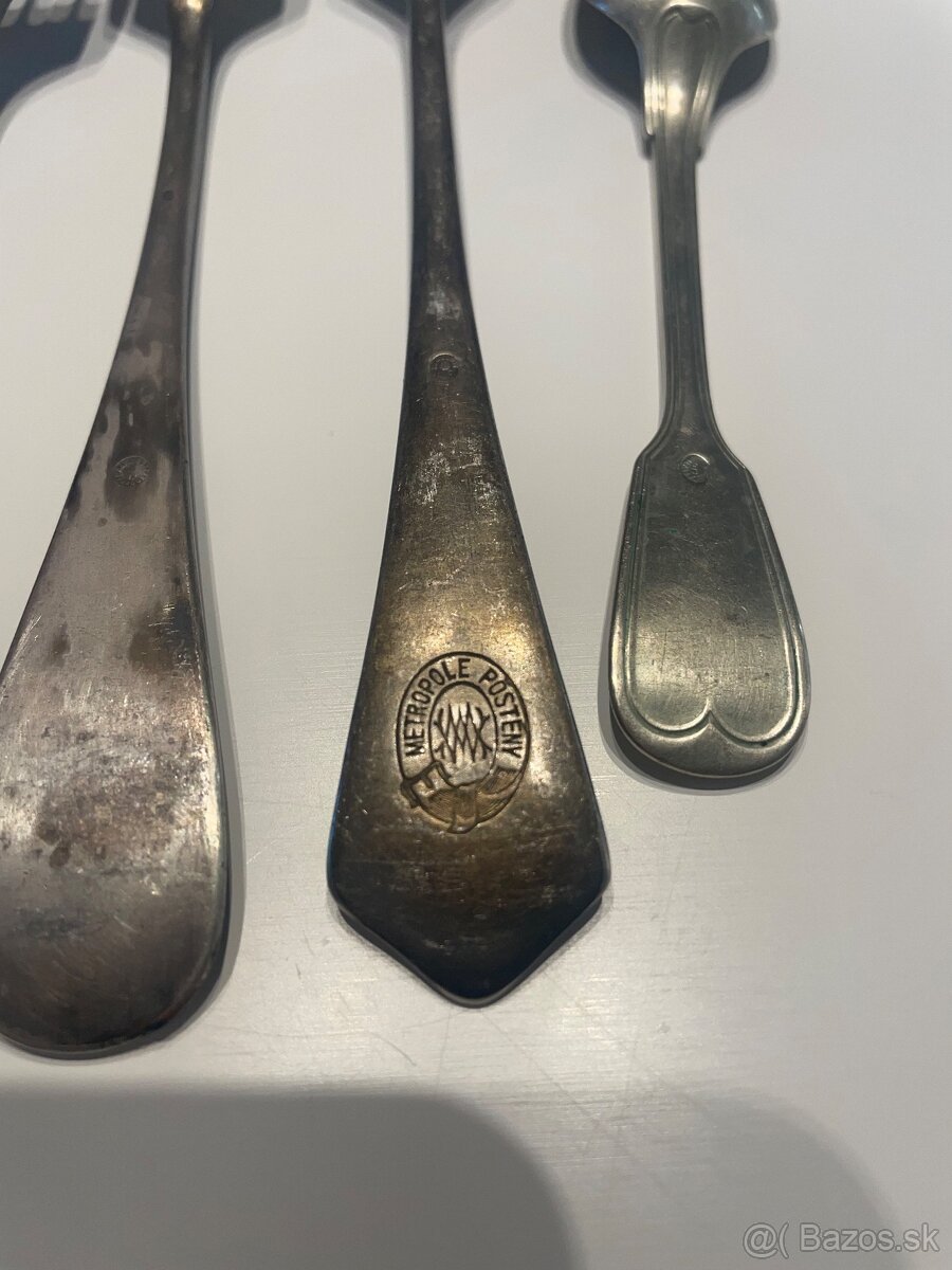 Starožitný pribor Alpacca - 3