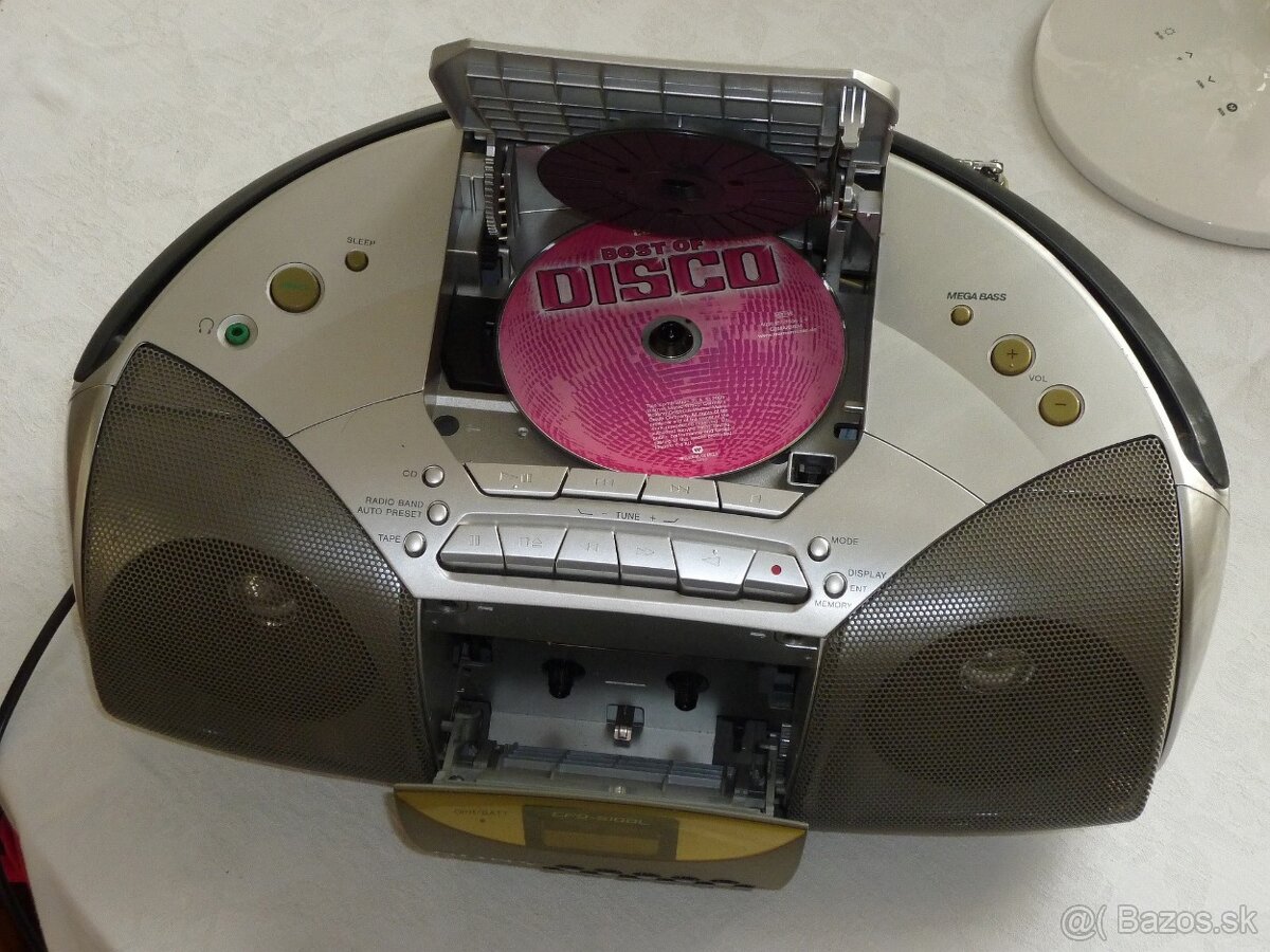 Predám rádiomagnetofón s CD SONY CFD-S100L - 3