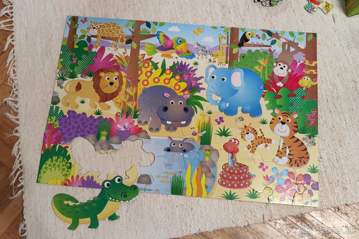 4x MAXI puzzle / podlahové pyzzle - 3