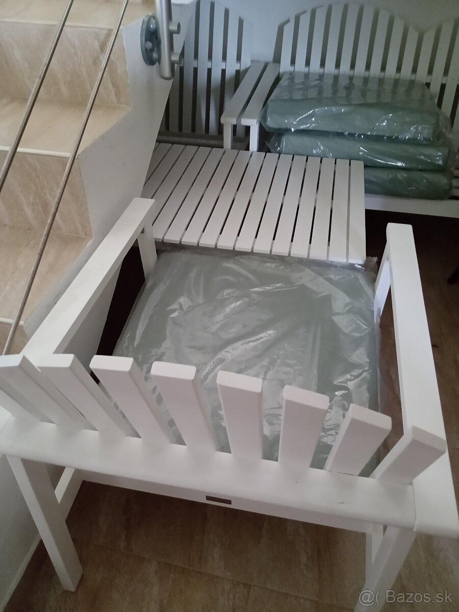 Biela súprava-materiál Eukalyptus - 3