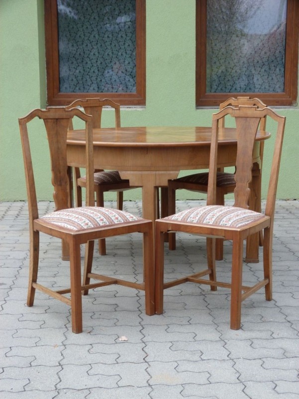 Art deco jedálenské stoličky - 3