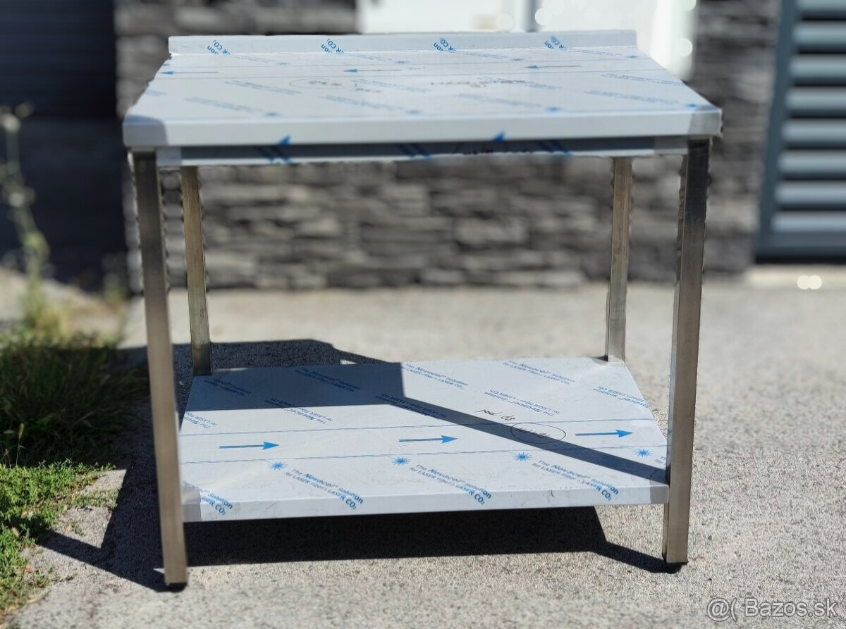 Pracovné stoly, nerezové, kuchynské, gastro, antikorové - 3