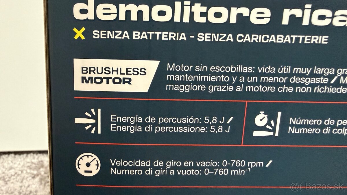 NOVÉ v záruke Aku kombinované kladivo 20V PKHAP 2058 A1 - 3