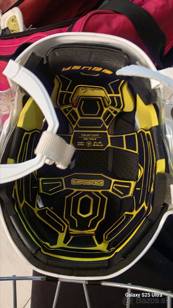 Hokejová prilba combo Bauer reakt Yuoth - 3