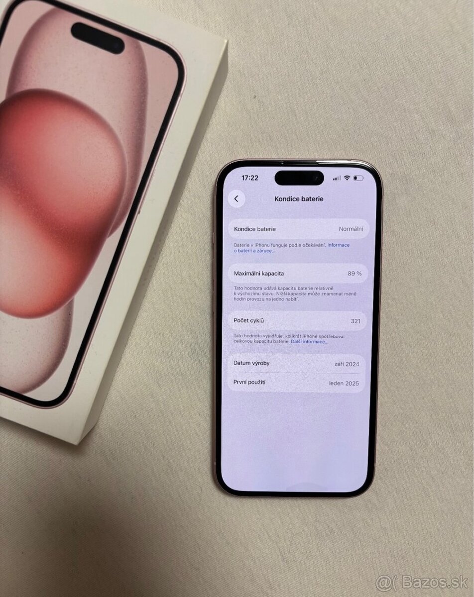iPhone 15 - 128Gb - Veľmi dobrý stav - 3
