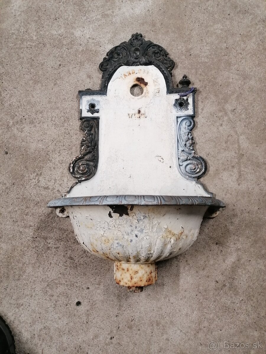 Zahradne umyvadlo litinove - 3