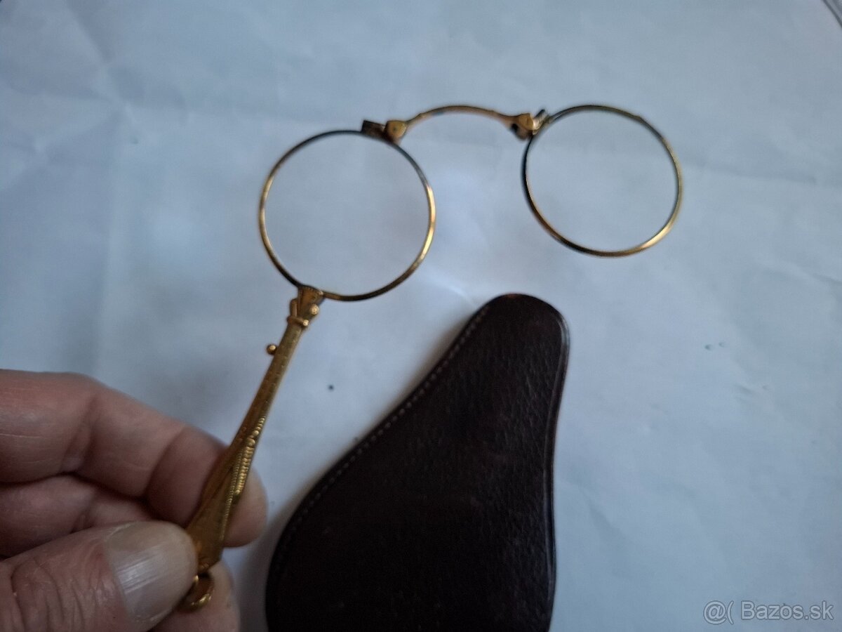 Staré skladacie okuliare - 3