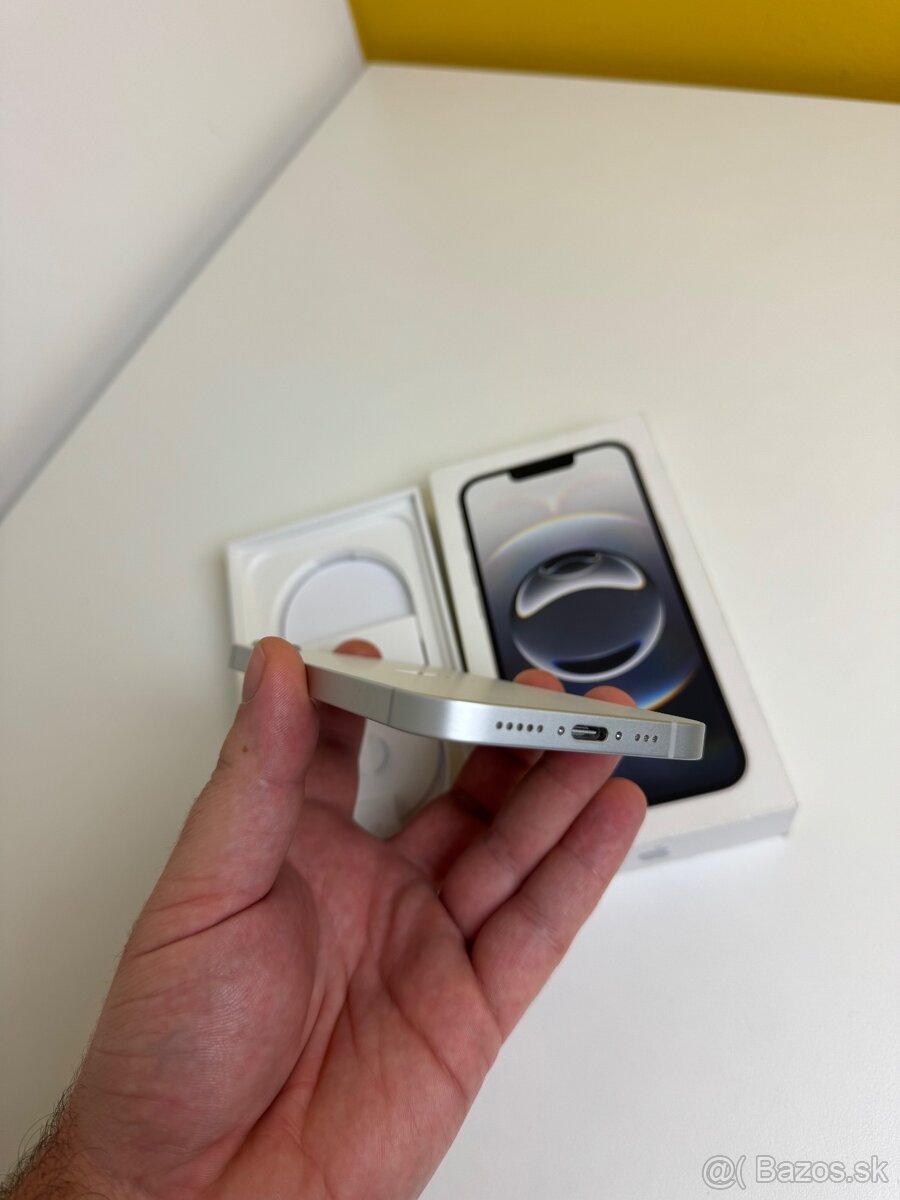 Predam vymenim Iphone 16e 128GB White 100% zdravie v zaruke - 3