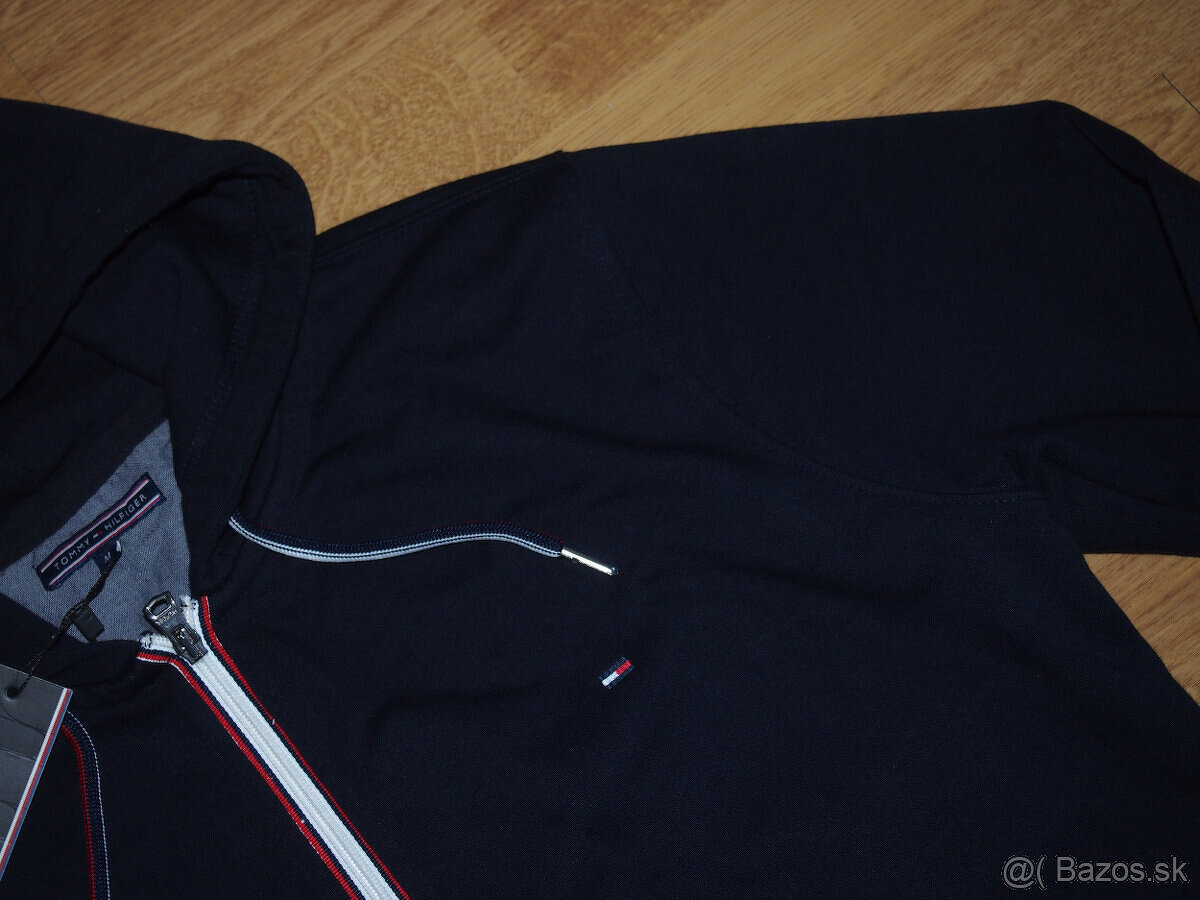 Tommy Hilfiger pánska mikina s kapucňou na zips - 3