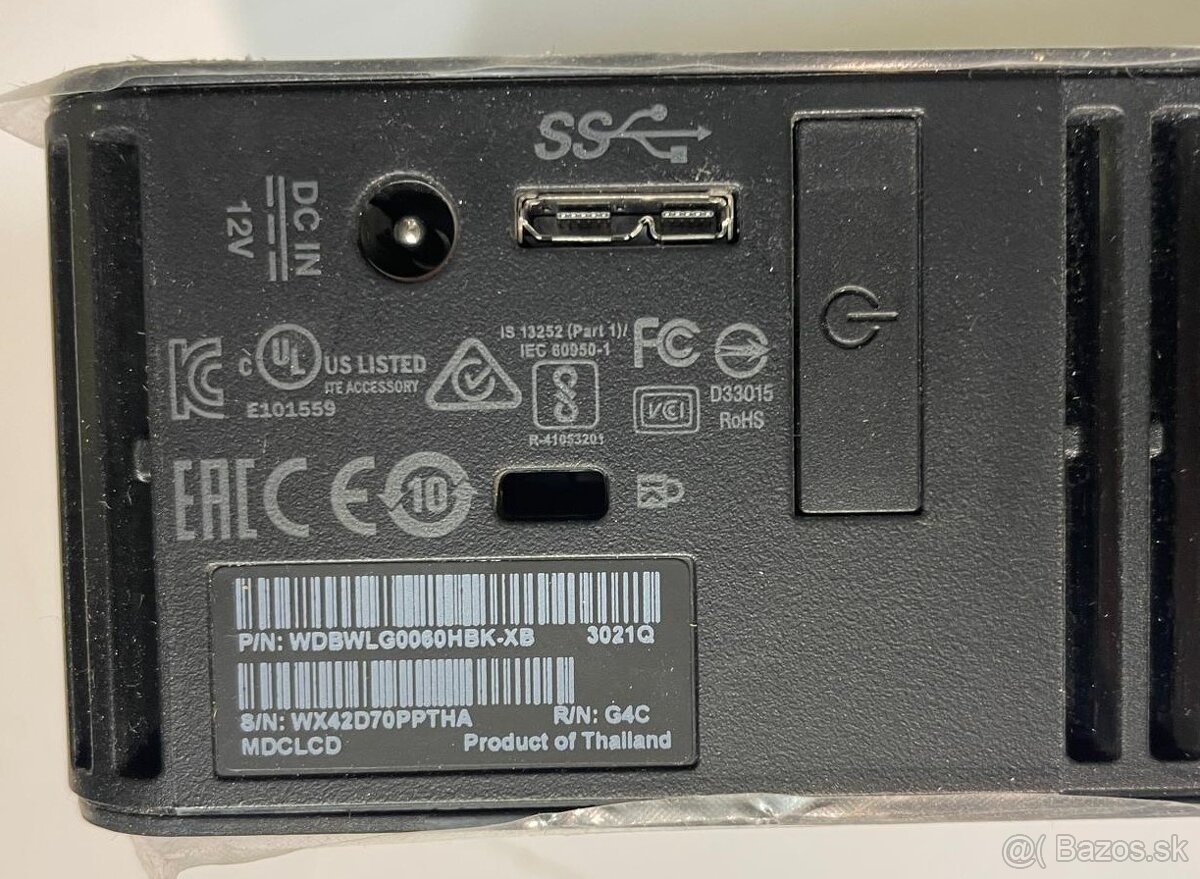 Externý HDD WD Elements 6 TB a 4TB - 3