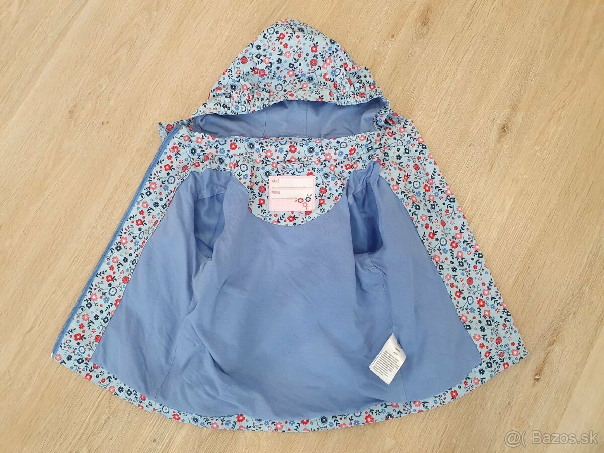 Nepremokavý jarný/jesenný kabátik 86-92 - 3