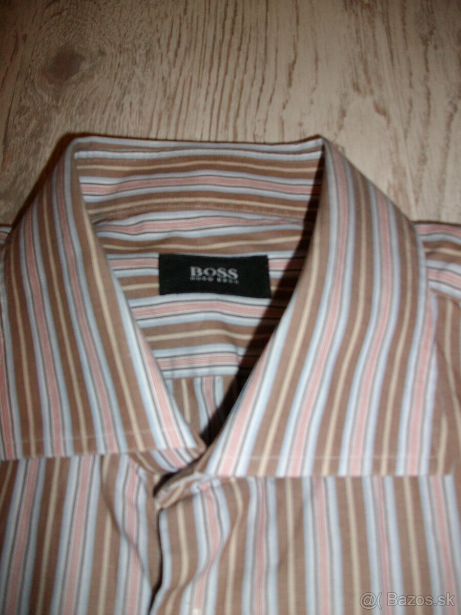 Pánske košele Hugo Boss M (2x) a XL - 3