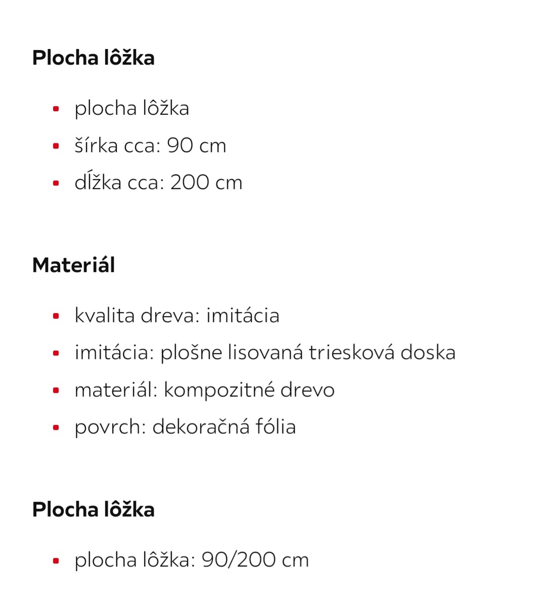 Vyvýšena posteĺ 90/200 - 3