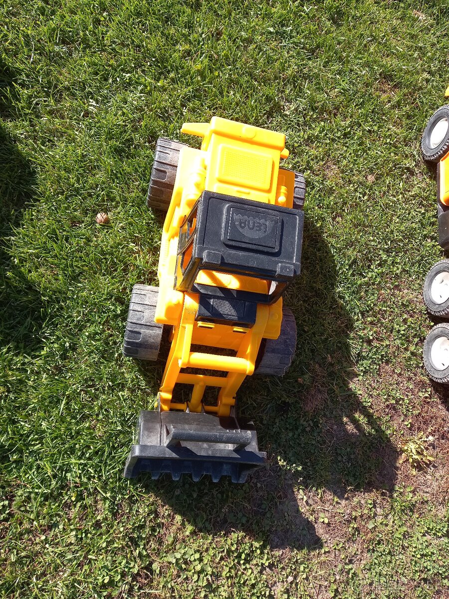 Detskú tatrovku,bager ,nakladač,traktor +vlečka, domiešavač, - 3