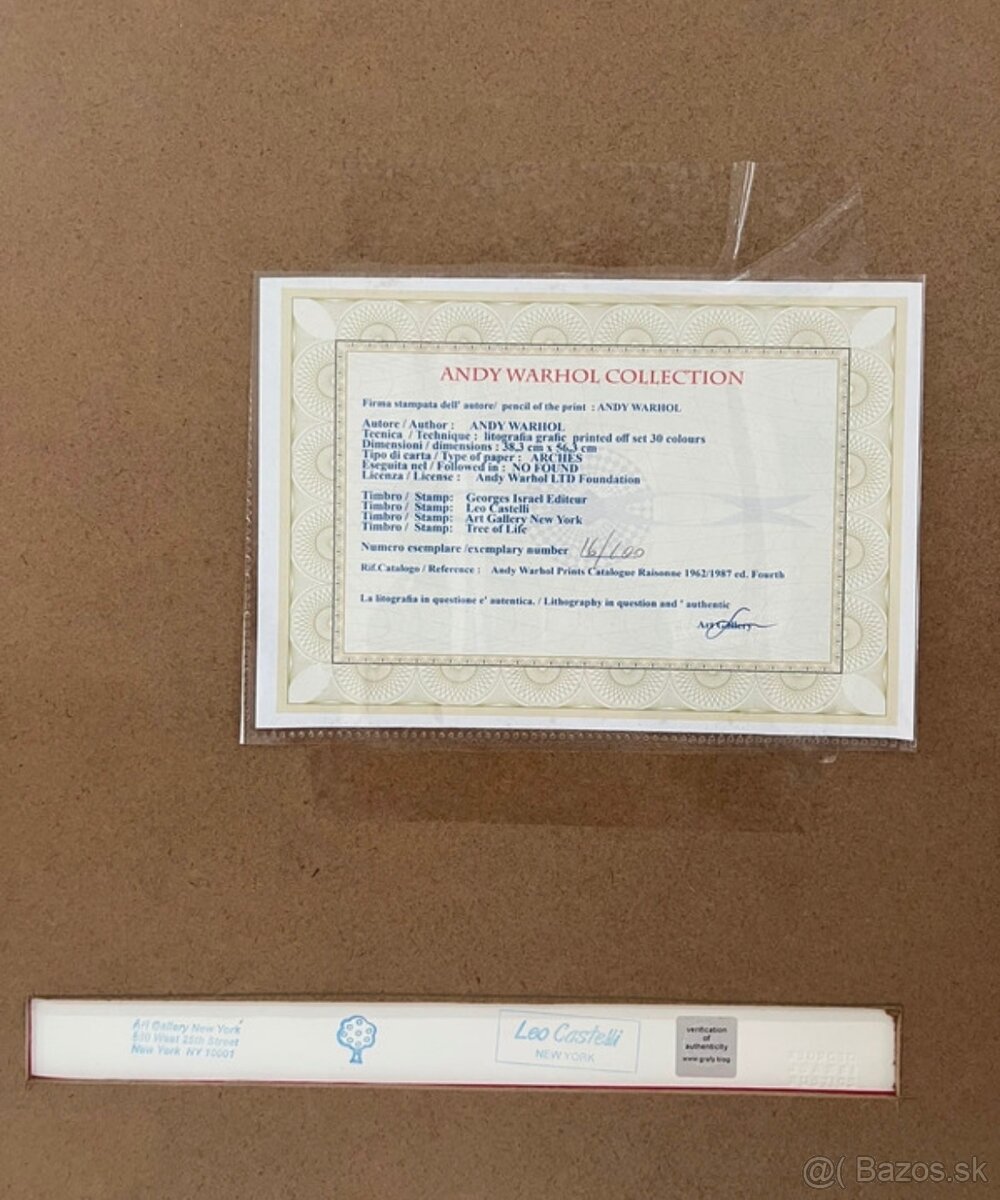 Andy Warhol – Campbell’s Soup Can (Limitovaná litografia) - 3