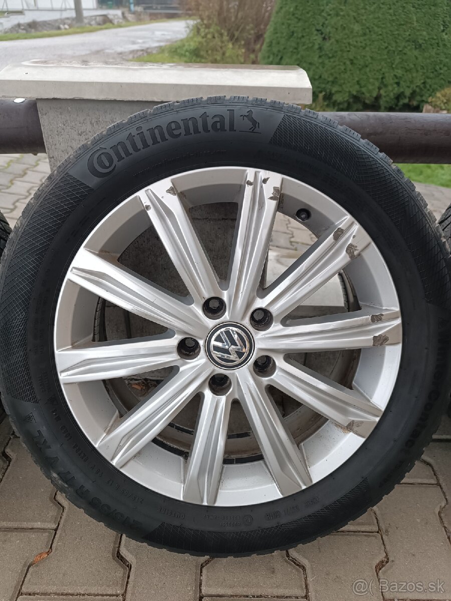 Hliníkové disky R17 VW Touran - 3
