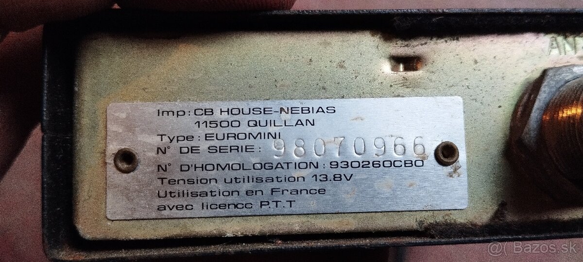 CB vysielačka + anténa + zosilňovač + rádio - 3