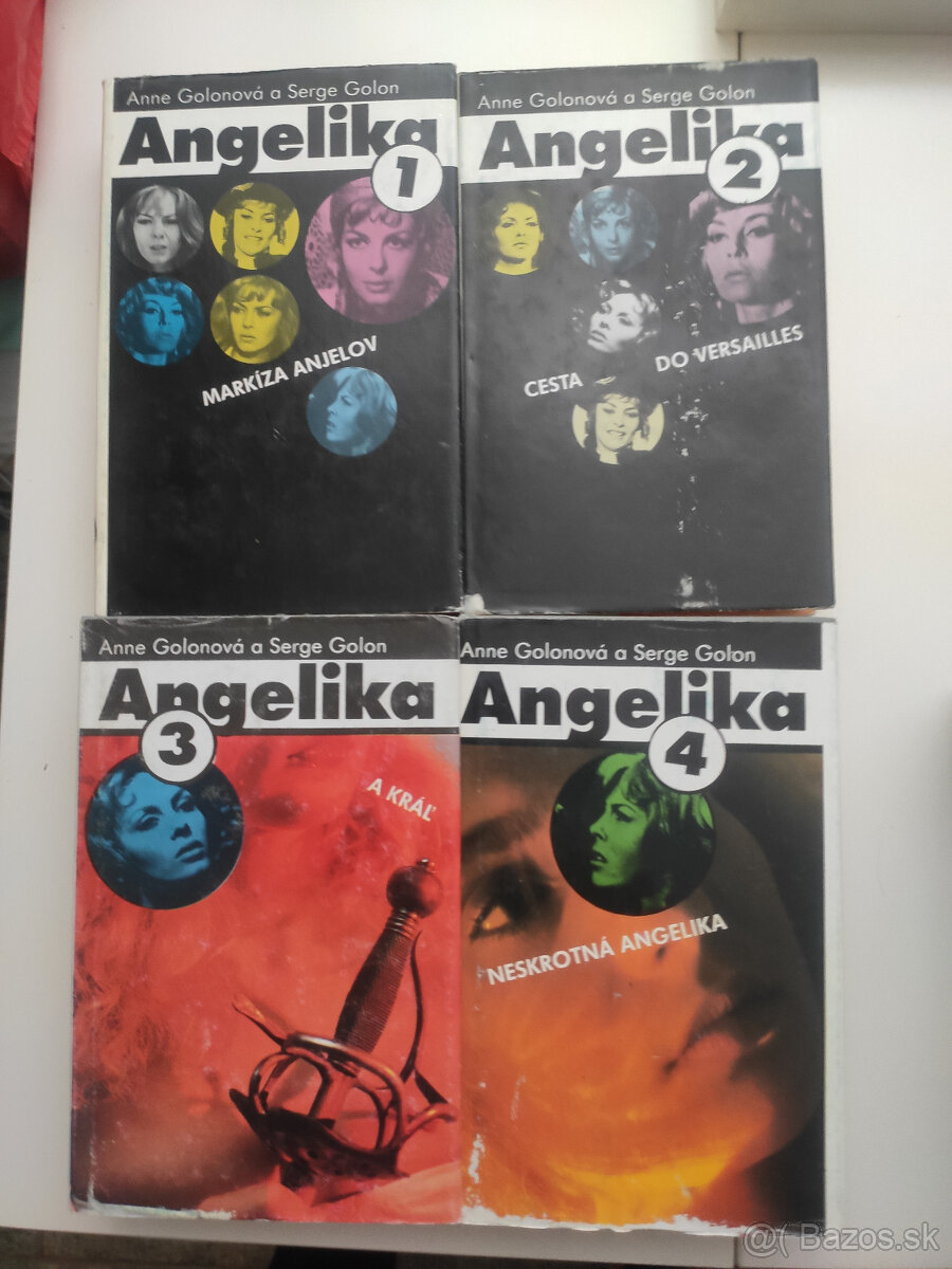Séria kníh Angelika - 3