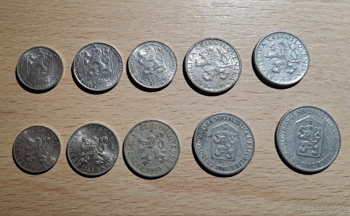 Mince Al československé - 3