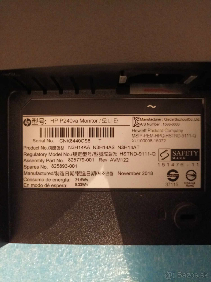 Predám HP monitor - 3