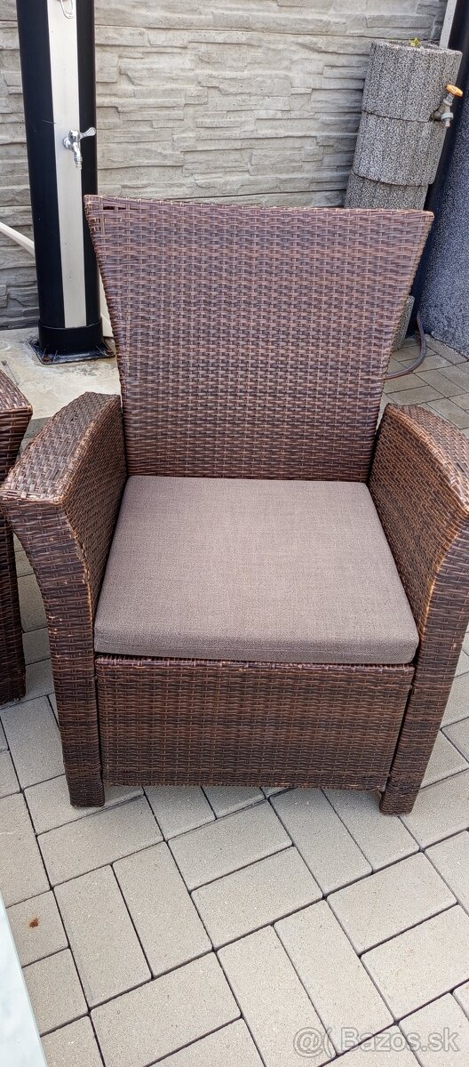 Sedenie z umelého ratanu - 3