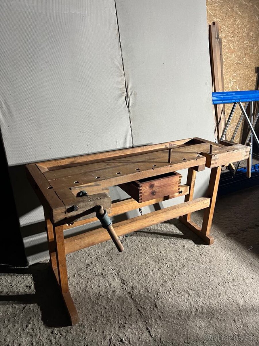 Predám starý stolársky ponk - 3