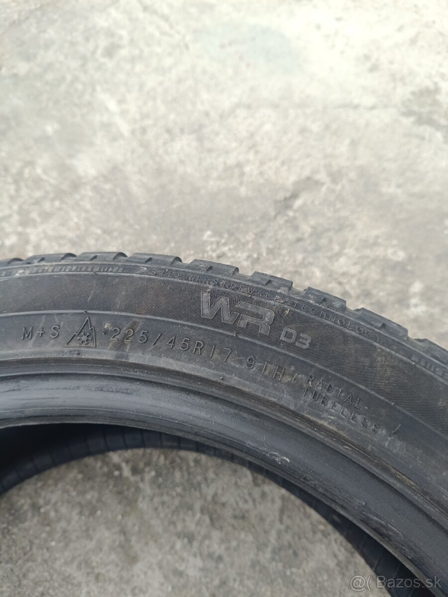 ✅ 225/45 R17 zimné pneu - 3