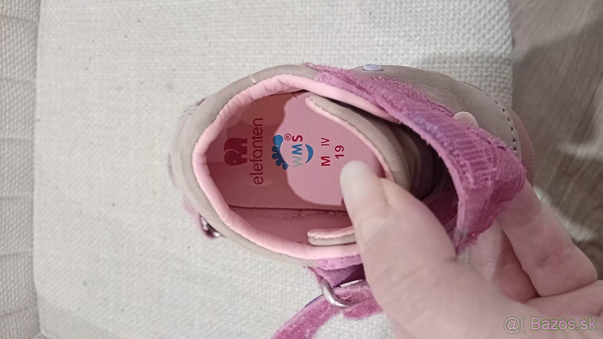 Kožene topanky č.19 - 3