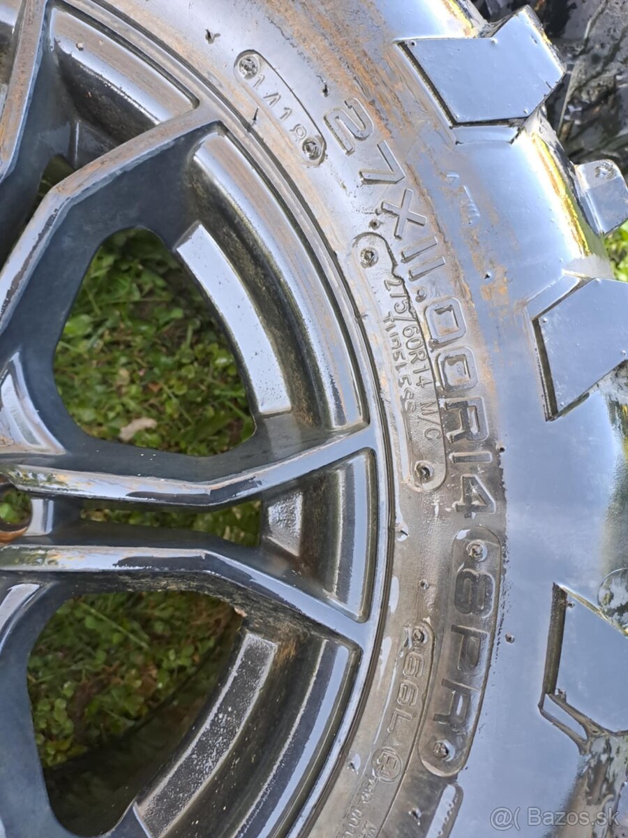 Kolesa disky s pneumatikam na buggy cf motto zforce 27x9 R14