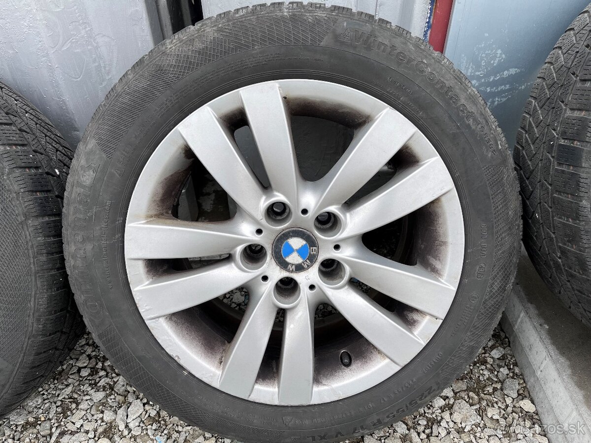hliníkové disky + zimne pneu BMW 225/55/R17 - 3