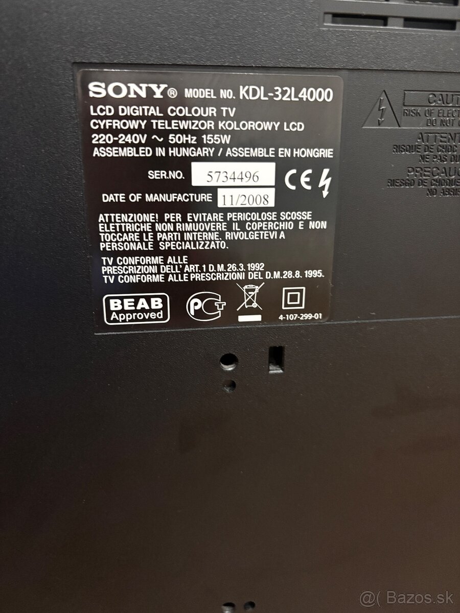 TV SONY BRAVIA - 3