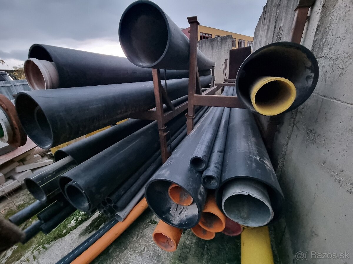 rúry plastové ,LPE, ocelové. - 3