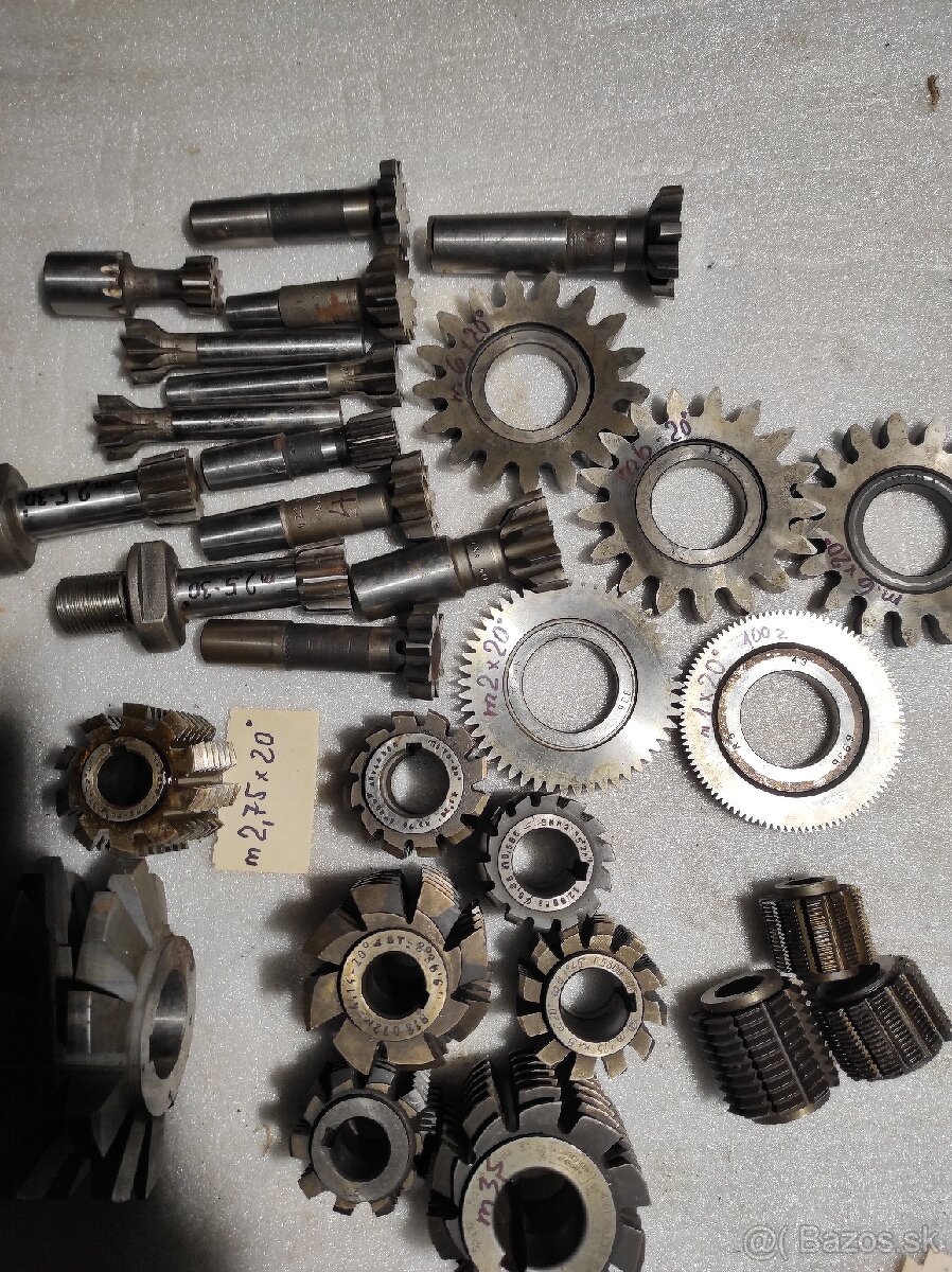 Náhradné diely na sústruh, frézu ml - 3