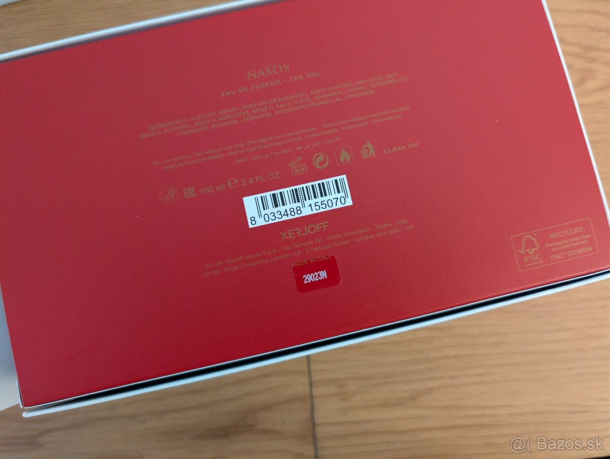 Predám Xerjoff Naxos 100ml - 3