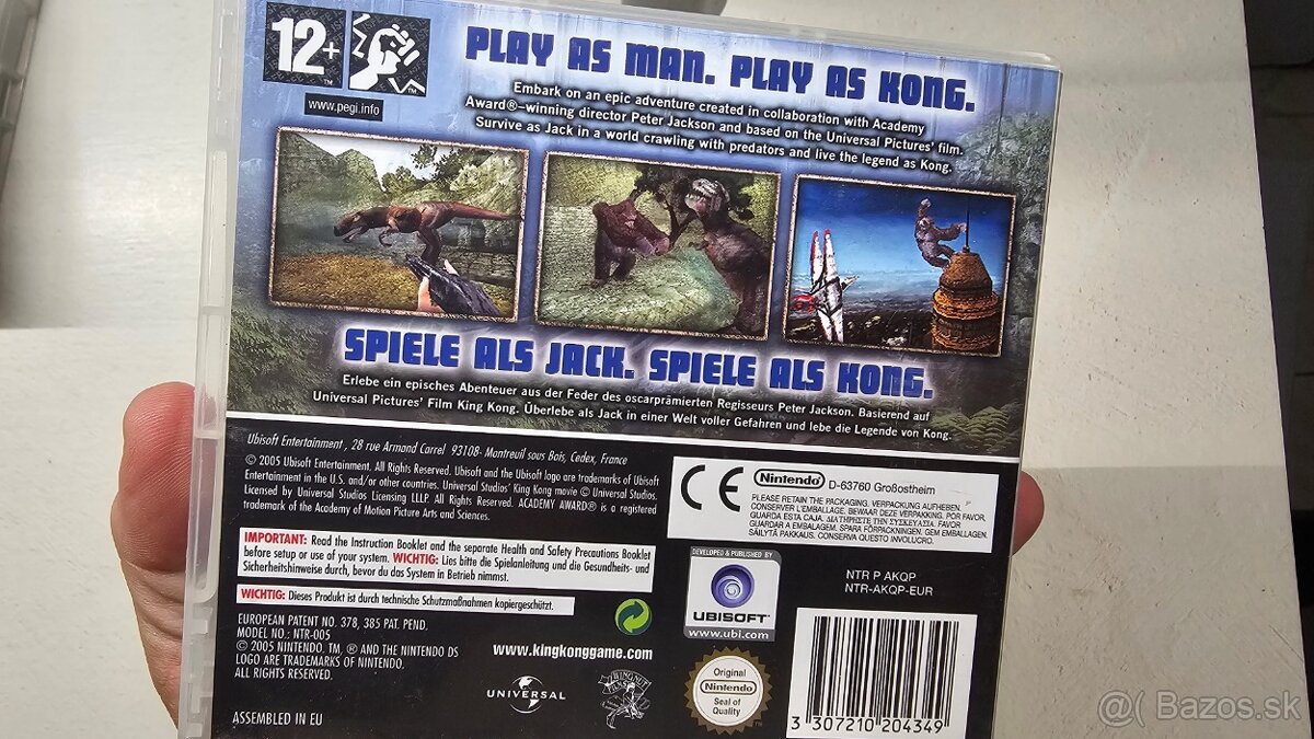 Nintendo DS hra - King Kong - 3