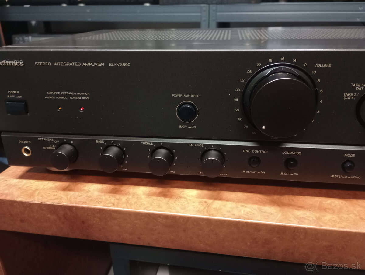 Technics SU-VX500 – Kvalitný Class AA zosilňovač - 3