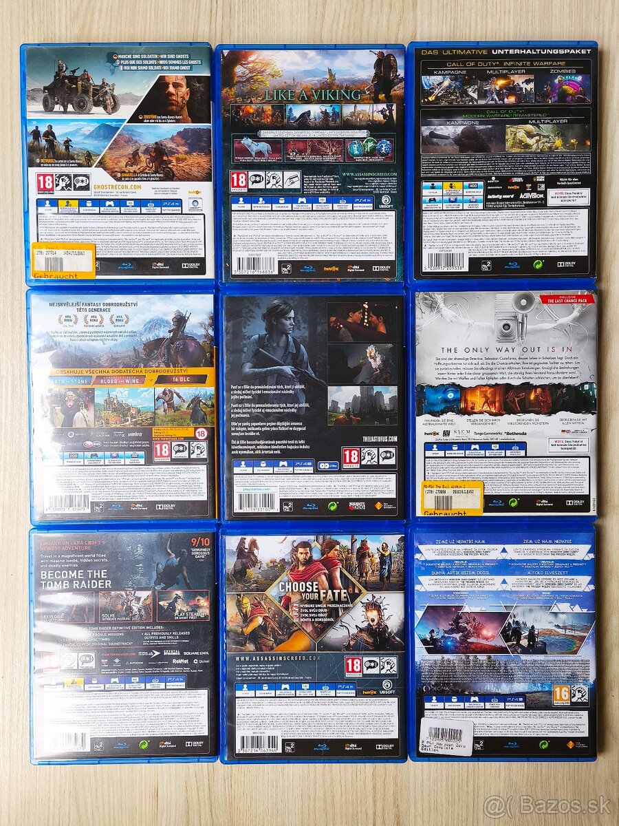 🕹️ Playstation 4 hry - PS4 Hry 🕹️ - DVD, Pro 4k s obalmi - 3