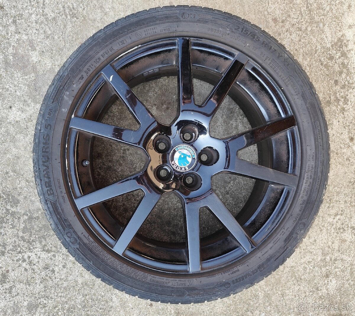 Octavia I RS spider R17" - 3