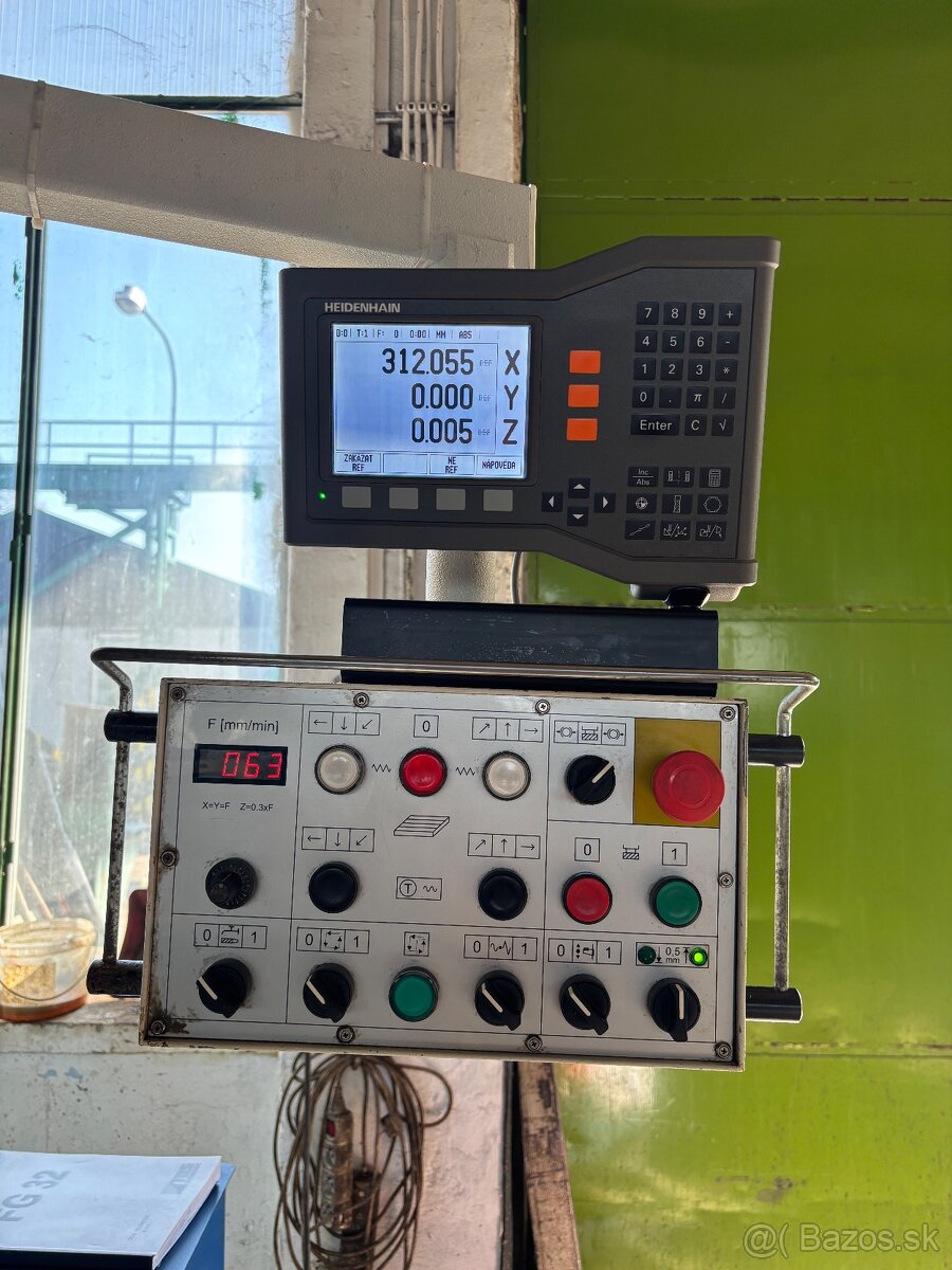 FGV 32 konzolová frézka svislá - 3