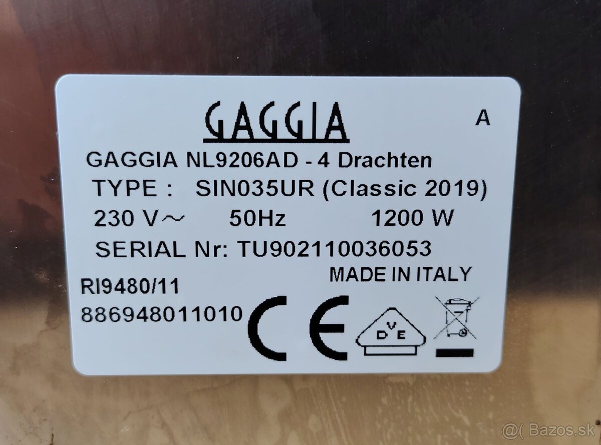 Gaggia New Classic + extra - 3