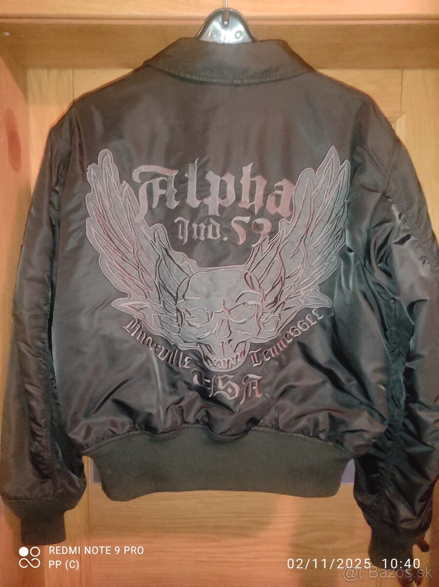 ALPHA industries BOMBER RETRO USA TOP - 3