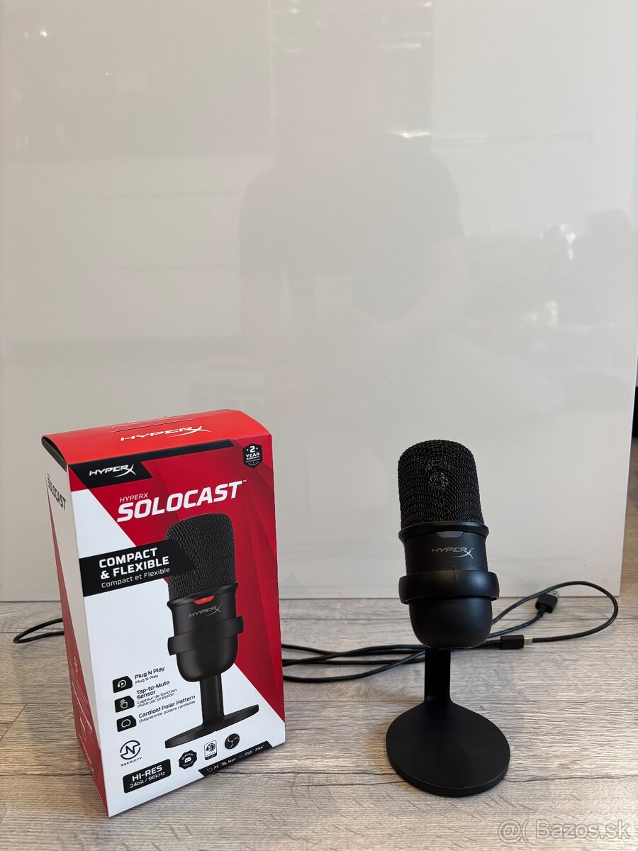 Predám HyperX SoloCast mikrofón - 3