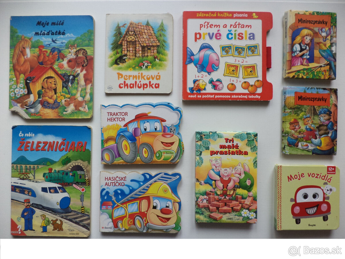 detské leporelá 2 - 3