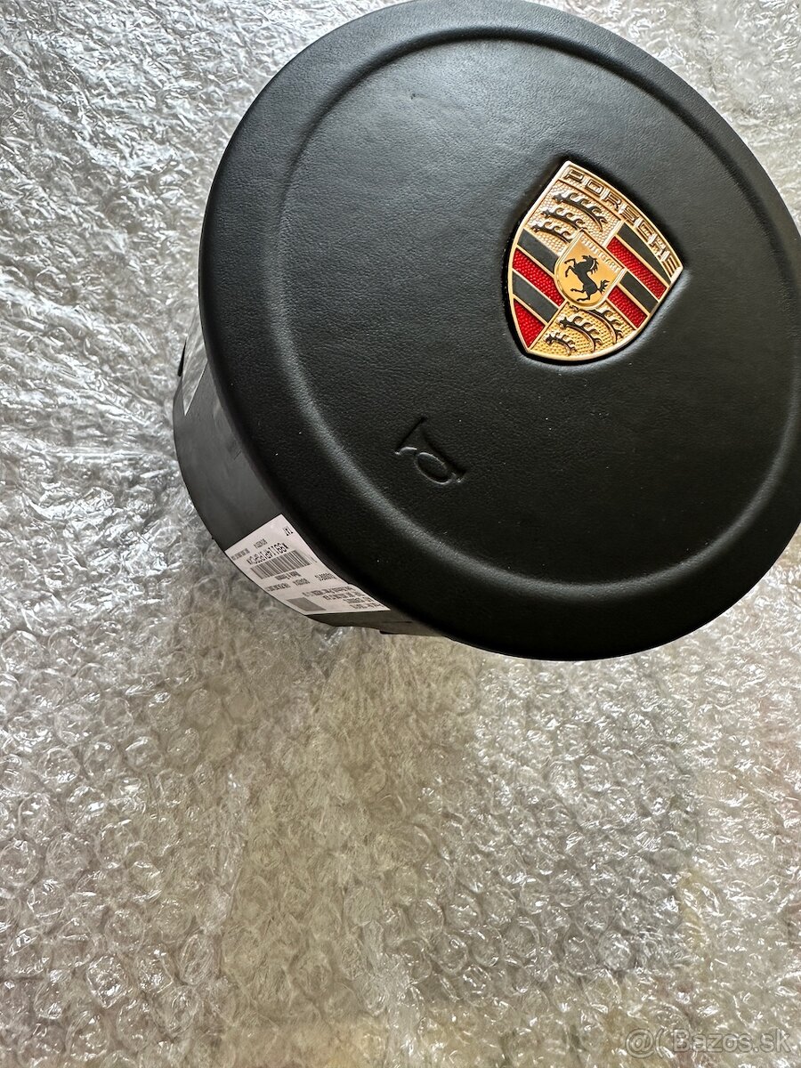 Airbag Porsche - ako nový, koža - 3