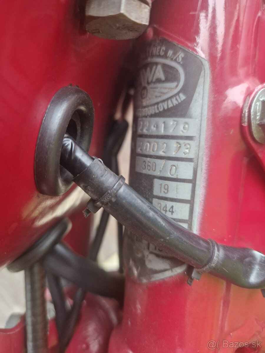 Cukrík Jawa 350 typ 360 stk 2029 komplett repas - 3