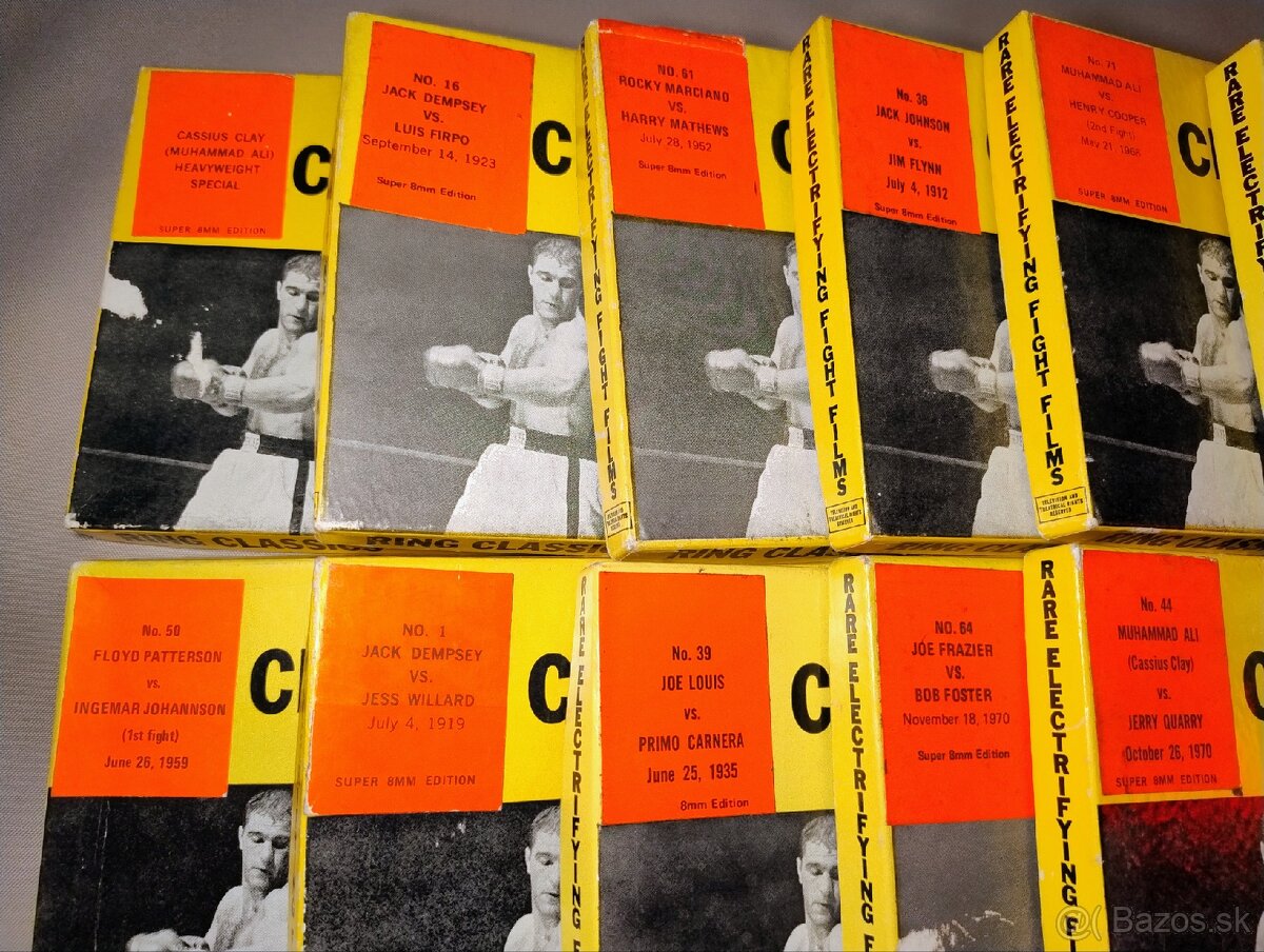 8mm filmy Box - Ring Classics - Muhammad Ali, Joe Frazier - 3
