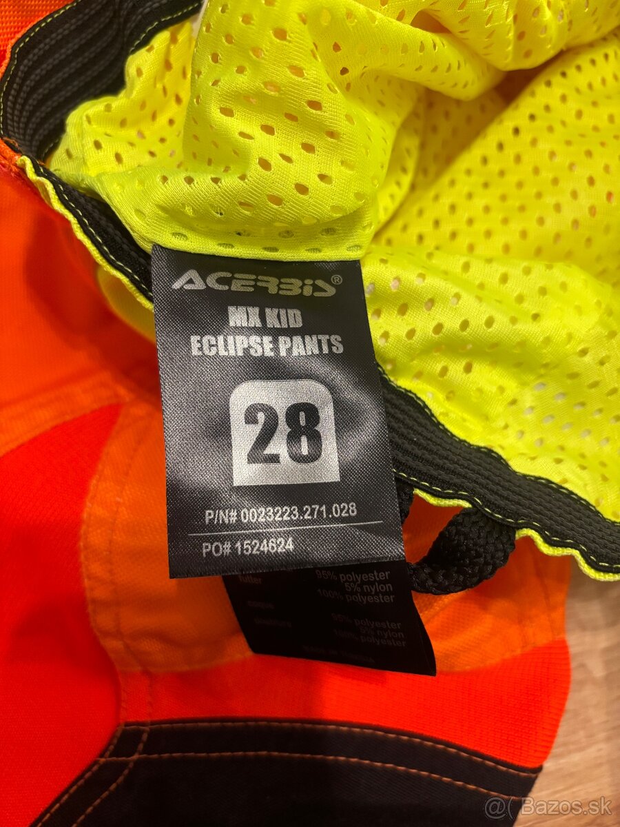 Detské motocross nohavice 28 - 3