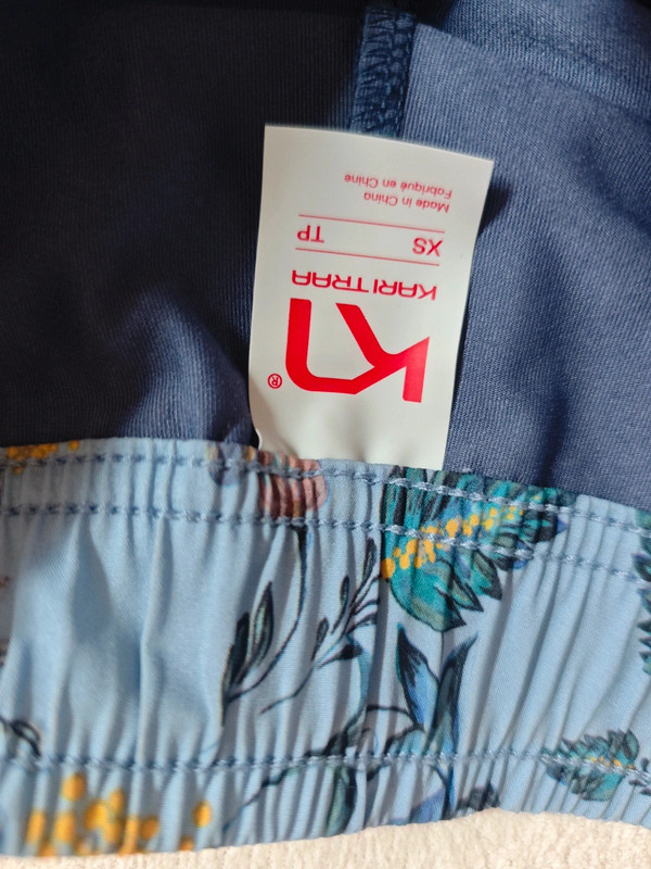 Kari Traa sukňa so šortkami XS modrá - 3