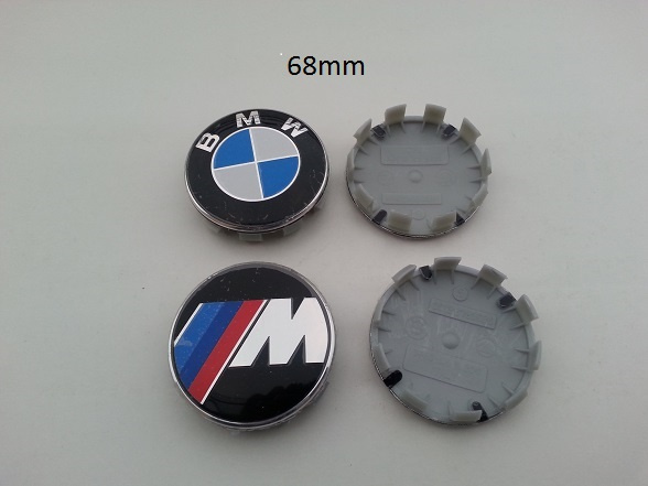 BMW krytky 68mm a 56mm, znak kapota, kufor 73mm a 82mm - 3