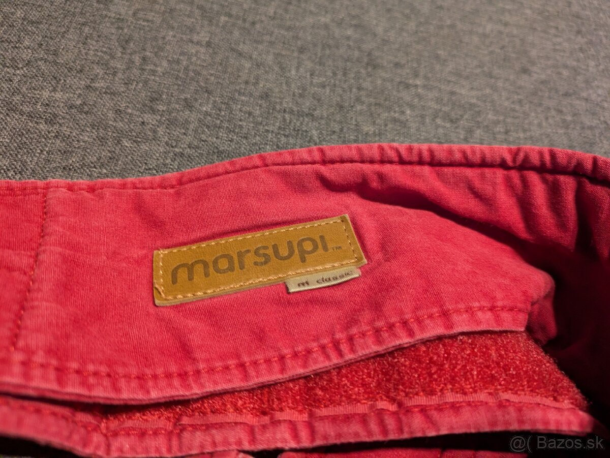 Detské nosítko Marsupi - bordové (od 3,5-15kg) - 3